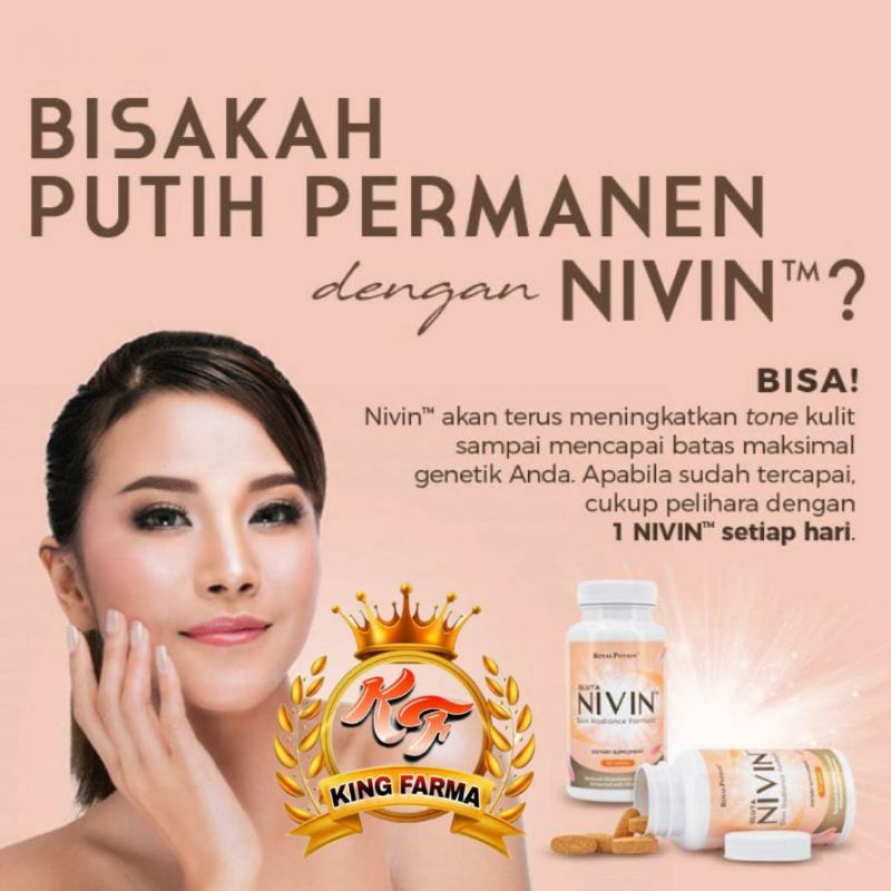 Royal Potion Gluta Nivin Skin Radiance Formula Original Obat Vitamin Suplemen Pemutih Kulit Badan As