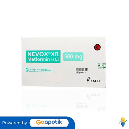 NEVOX XR 500 MG BOX 30 KAPLET