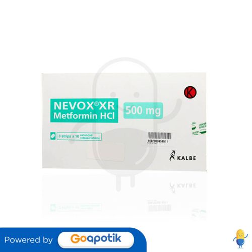 NEVOX XR 500 MG BOX 30 KAPLET