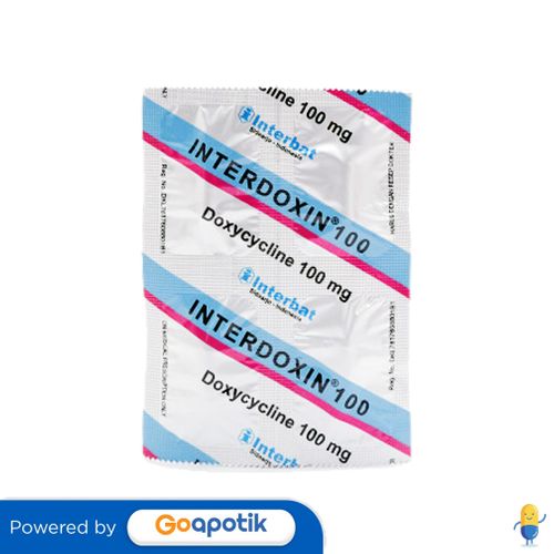 INTERDOXIN 100 MG STRIP 4 KAPSUL