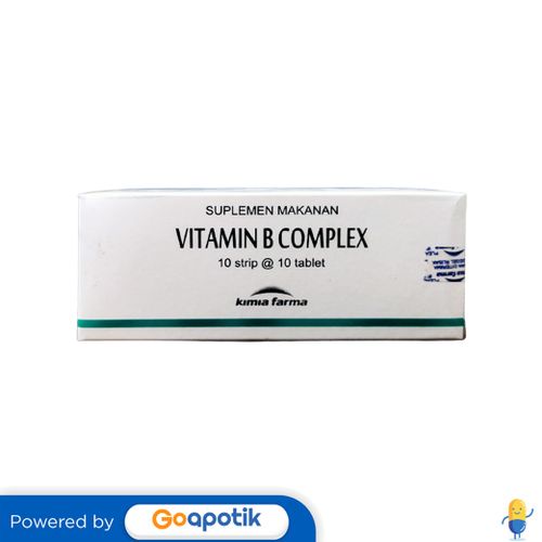 VITAMIN B COMPLEX KIMIA FARMA BOX 100 TABLET