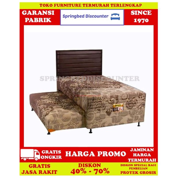 Springbed Uniland Paradise HBCosmoOscar 2in1 2 in 1 140x200 Kasur Saja