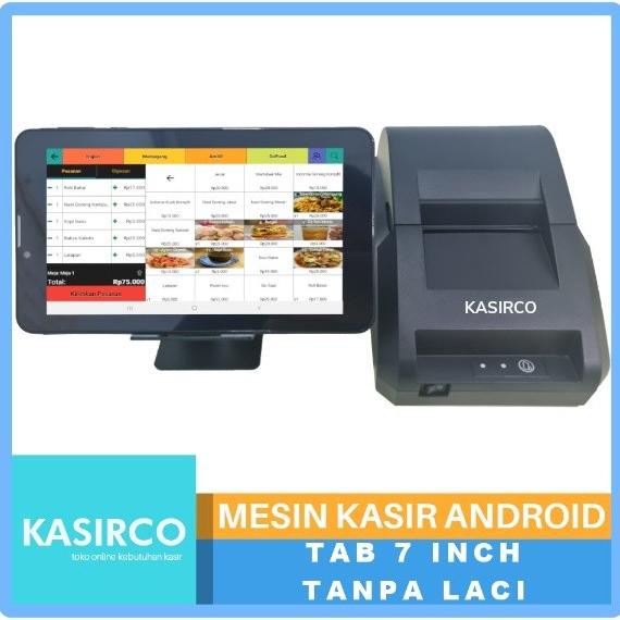 

Paket Mesin Kasir Android Untuk Restoran - Tanpa Laci