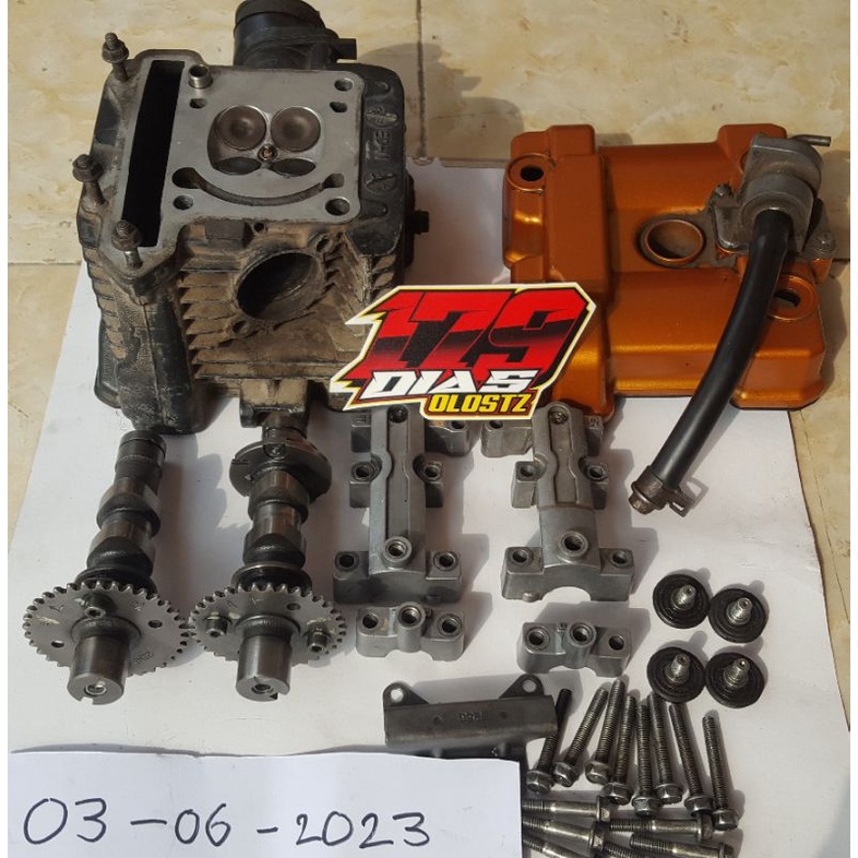 HEAD SATRIA FU FULL ISI ORIGINAL COPOTAN 2015 LIKE NEW SEPERTI BARU || HEAD SATRIA FU || KOP FU