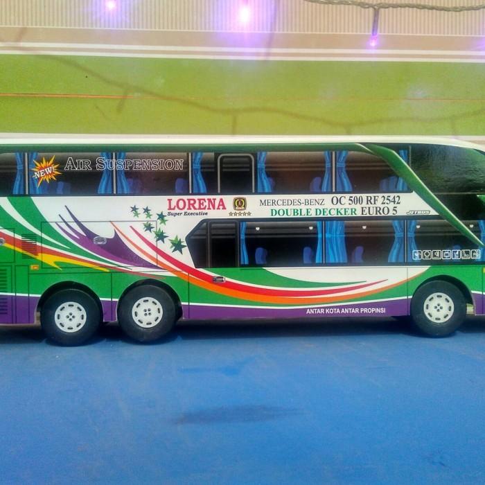 Miniatur Bus Bis Lorena Double Decker