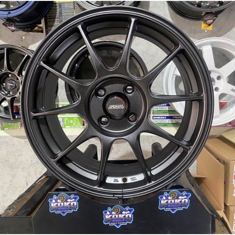 Velg Mobil SSW S333 Tc105 R16 untuk Brio Jazz Yaris