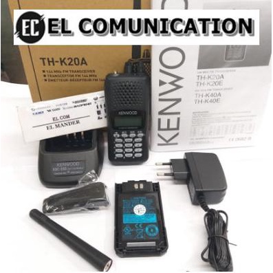 HT KENWOOD TH-K20A VHF ORIGINAL - HT KENWOOD TH K20 VHF ORIGINAL RESMI