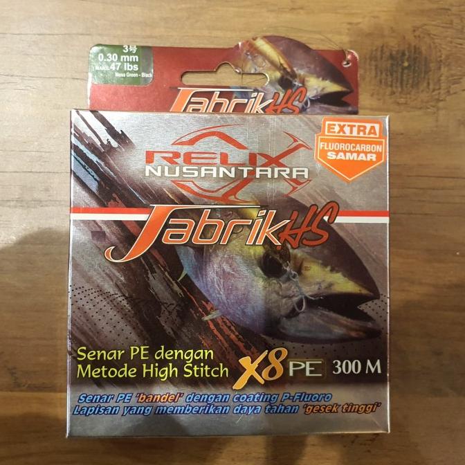 Senar PE Jabrik HS Relix Nusantara PE #3