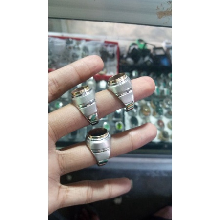emban ikat ring monel super doff handmade
