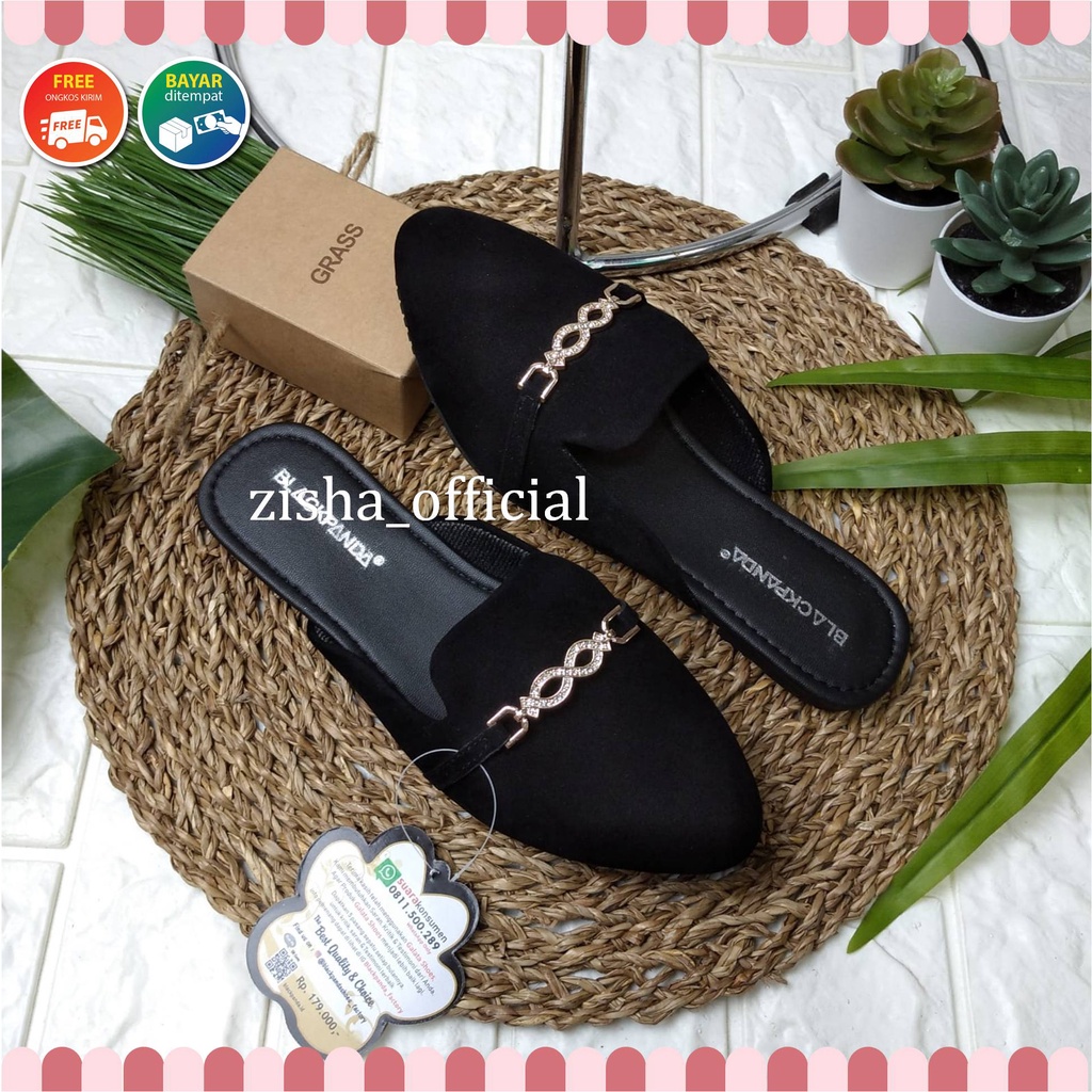 Blackpanda Flat Shoes / Sepatu Black Panda / Sepatu Wanita / Flatshoes Wanita / Black Panda Kenan Bustong