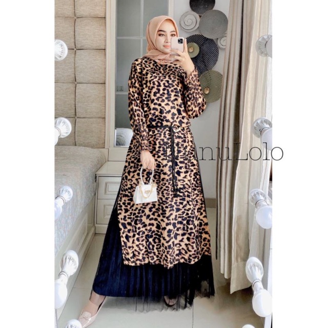 KANURA SET TUNIK ROK TUTU ORIGINAL BY NUNULOLO SIAP KIRIM