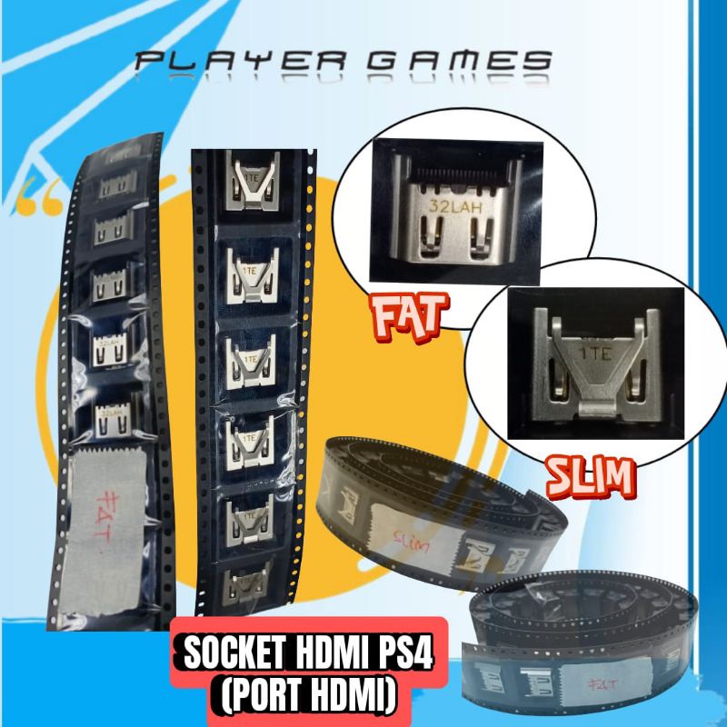 SOCKET PORT HDMI/ SOCKET HDMI PS4 SLIM & FAT PORT HDMI