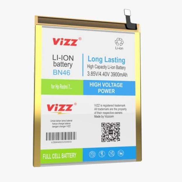 Baterai Batre Vizz Xiaomi Redmi 7 Redmi Note 8 BN46