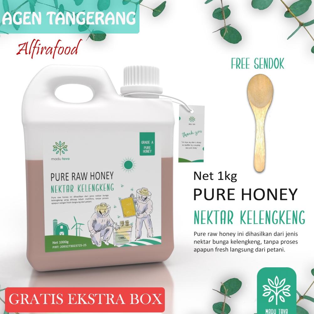 

Madu Murni Asli Kelengkeng Tava Raw Pure Honey 1kg Best Seller