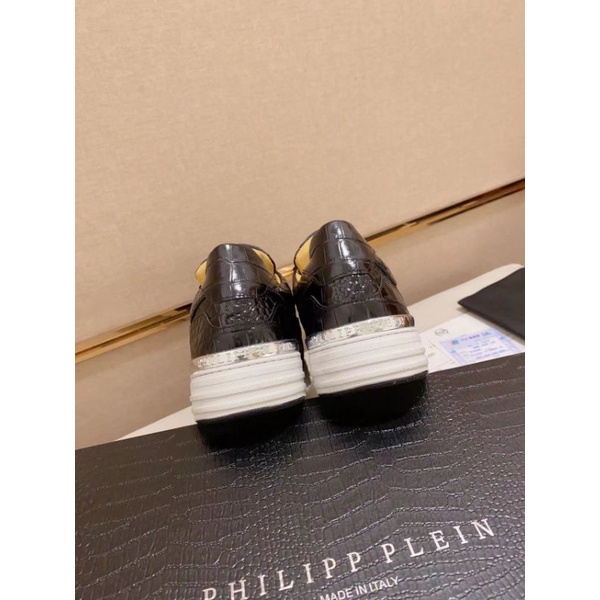 sepatu cowok pp sneaker pria hitam men shoes kets new p1shoes series