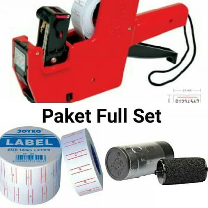 

[Miliki Segera] label harga joyko MX 5500 M / alat label harga 1 baris / price labeller ( paket full set ) T7P