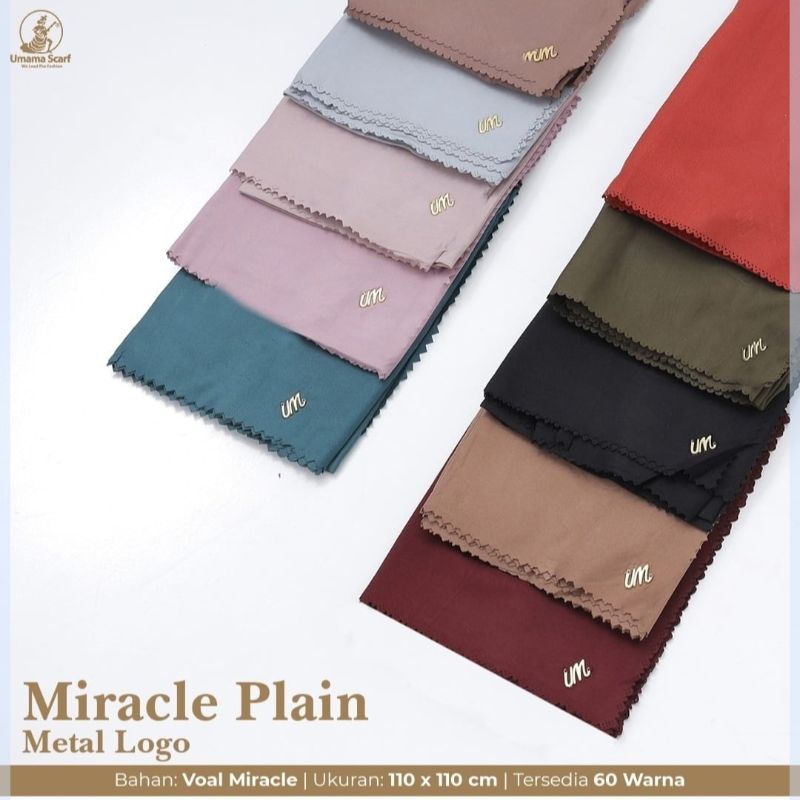 PAKET USAHA JILBAB VOAL MIRACLE, JILBAB SEGI4 VOAL MIRACLE LOGO UMAMA ORIGINAL