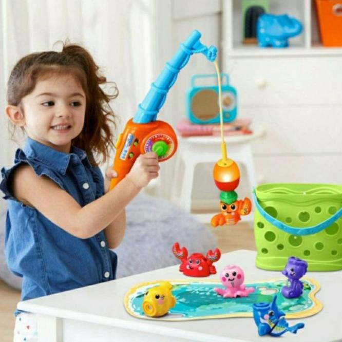 Hot Sale Vtech Wiggle And Jiggle Fishing Fun Original / Mainan Pancingan Anak Terbaru