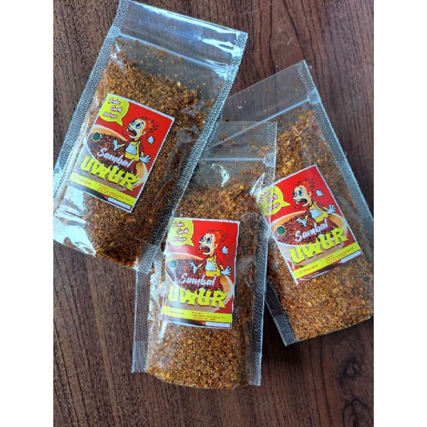

sambal uwur 100gr
