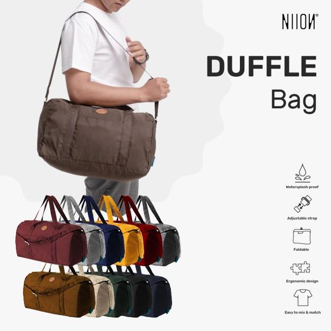 Tas Olahraga Fitness Travelling Lipat Niion Duffle