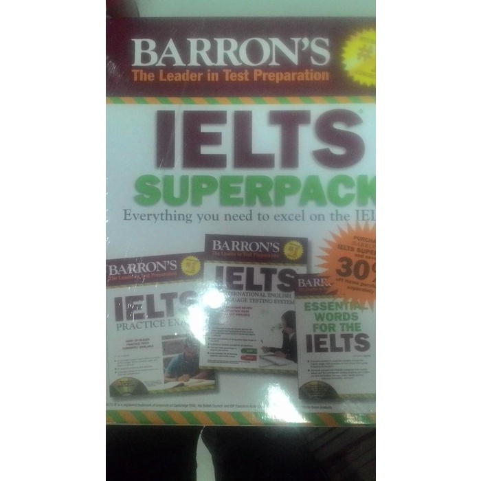 Best Seller Buku Best Seller :Barrons Ielts Superpack