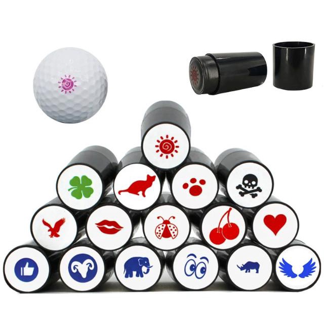 

Best Seller Mini Self-Inking Stamp Identified Golf Ball Stamp