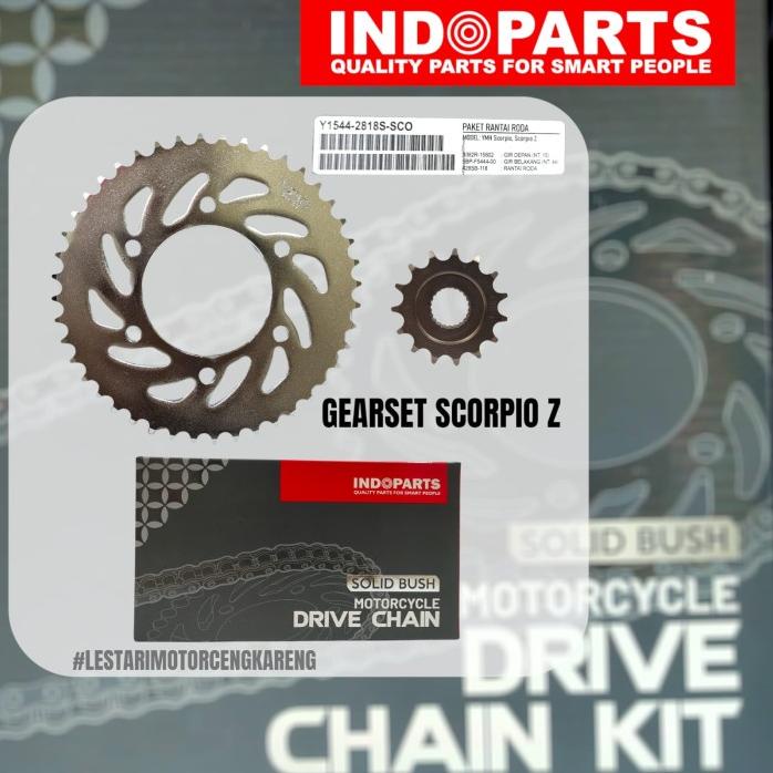 GEAR, GIR SET / GEARSET SCORPIO OLD DAN NEW ASLI INDOPART KOMPLIT REAL