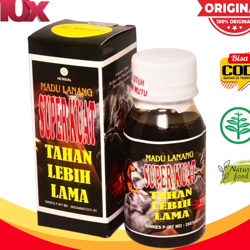 

Sale ✔️⭐ Madu Lanang Hitam Original [Lebih Lama] Kemasan Baru