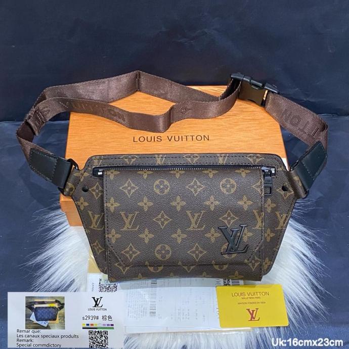 Tas Waistbag Pria Import Asli Miror Fashion Pria New