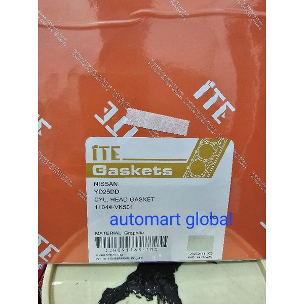 packing deksel cylinder head nissan navara np300 D40 yd25