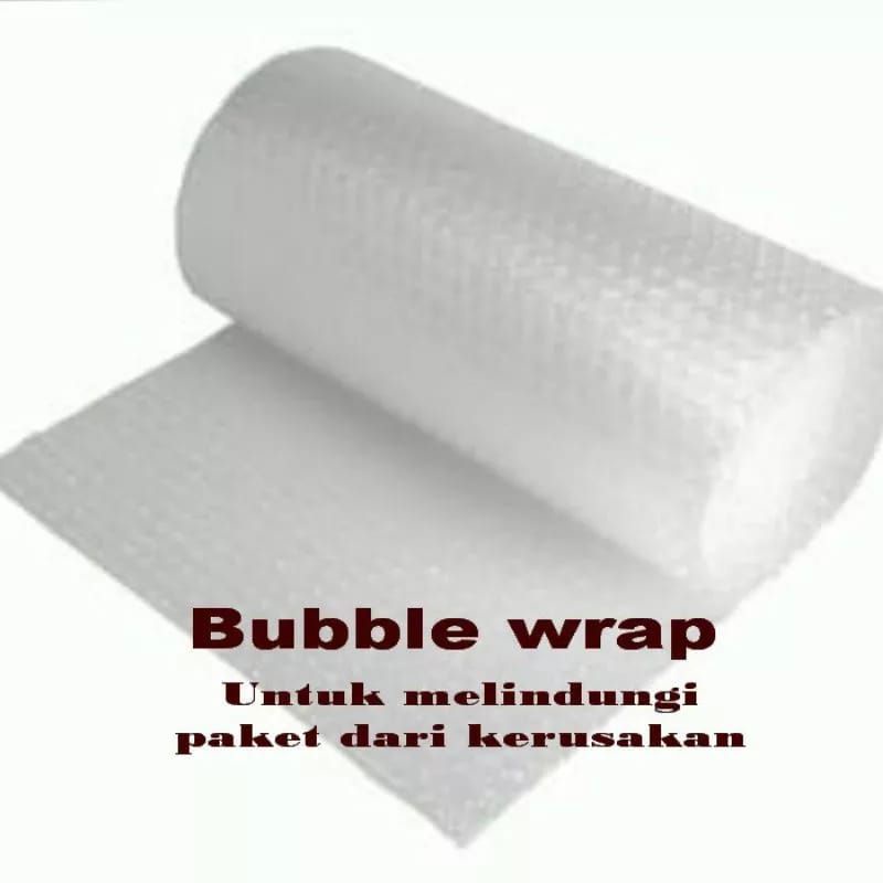 

Tambahkan Paacking Dengan Bubble Warp+Dus Supaya paket Lebih Aman
