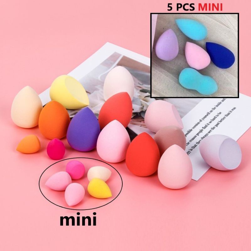 Beauty Blender Mini Isi 5 Pcs