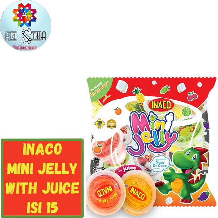 

Inaco Mini Jelly isi 15 pcs 225 Gram