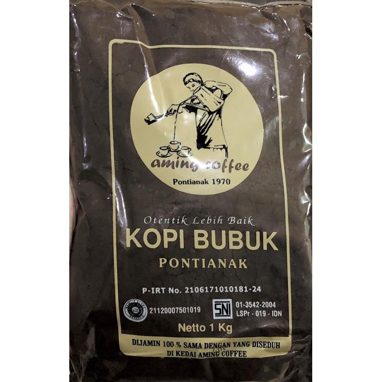 

kopi aming legendaris asli khas pontianak 1000gr/1kg Best Seller