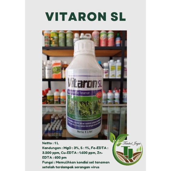 VITARON SL 1 LITER SUPLEMEN TANAMAN