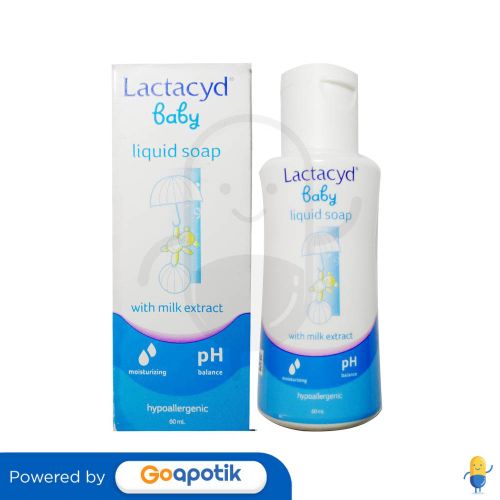 Lactacyd Baby Liquid Soap Botol 60 Ml