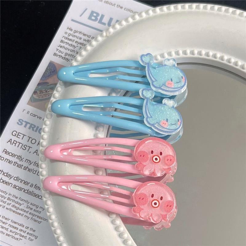 【Bayar di tempat】Jepit Rambut Bintang Korea Anak Kartun Lucu star moon hairpin