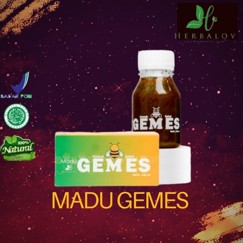 

MADU GEMES By Herbalov - Madu Gemuk Sehat / Penambah Nafsu Makan Best Seller