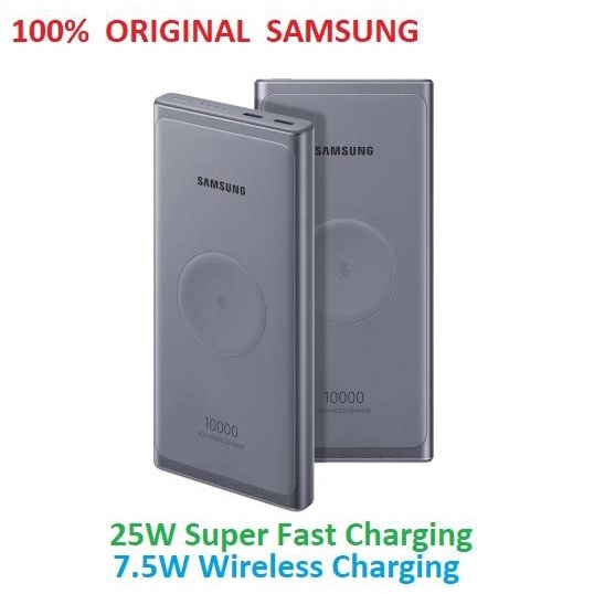 Powerbank Samsung Powerbank 25W Super Fast Charging + Wireless 10000Mah Original