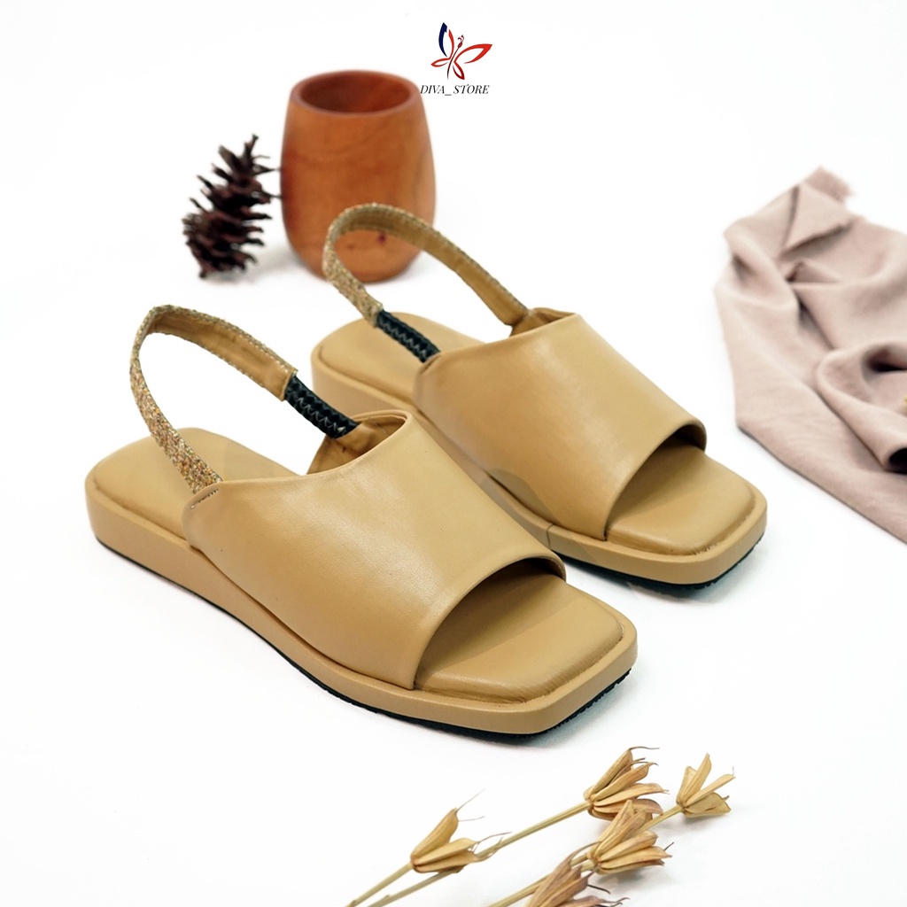 flash sale 7,7 Sandal Wanita Kokop Tali Belakang AB 02