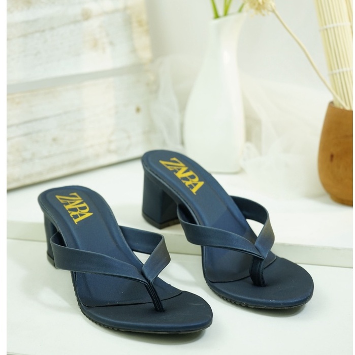 Sandal Wanita High Heels Jepit ZARA DN 18