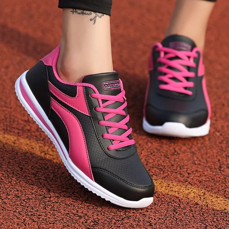 Sepatu Wanita Dewasa Running Terbaru Sneakers Korea Kekinian KSM 12