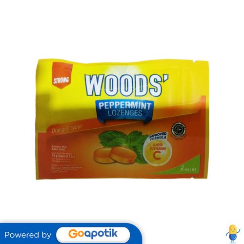 

Woods Lozenges Orange 15 Gram Sachet