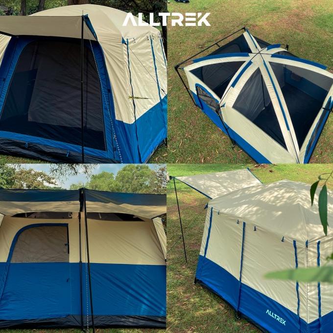 Alltrek Tenda Camping Tentastic Outdoor 1 Bedroom + 1 Guest Room