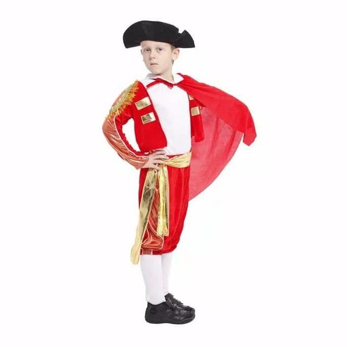 Kostum Anak Matador /sewa kostum karakter anak Spanyol