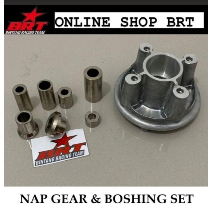 Ready Stock Nap Gear Brt Boshing Set Velg Chemco Mx King Modif