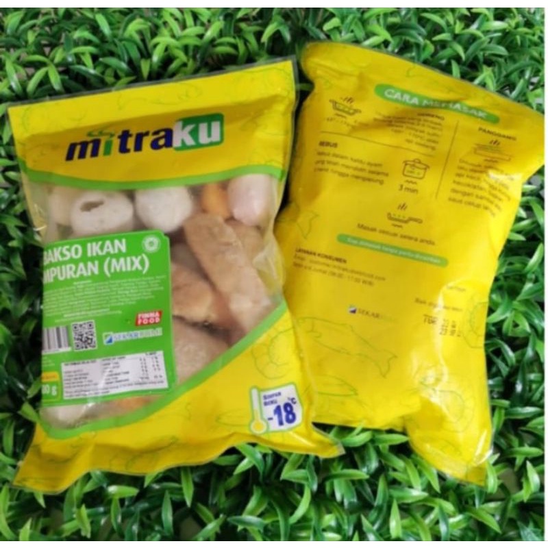 

Mitraku Bakso Ikan Mix 500gr Baso