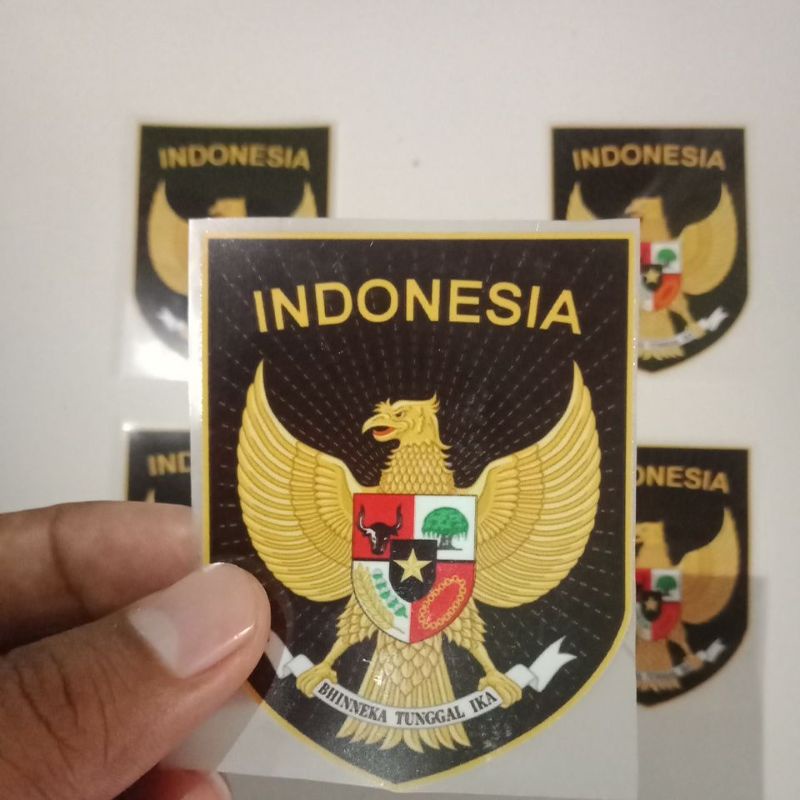 STIKER SABLON SETRIKA LOGO TIMNAS