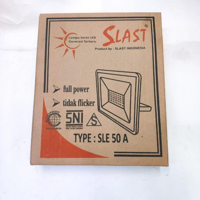 Lampoki Lampu Sorot Led 50 Watt Sle 50 A Slast - No Flicker Sinar Putih