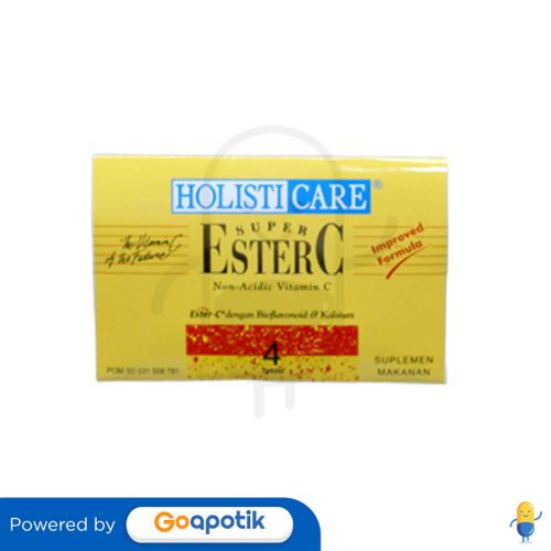 Holisticare Super Ester-C Strip 4 Tablet